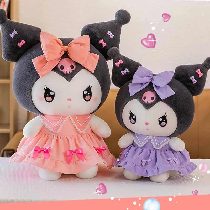 クロミ　ぬいぐるみ 高さ約40cm　3体 楽天市場】クロミ ぬいぐるみ 3L 特大サイズ サンリオ sanrio