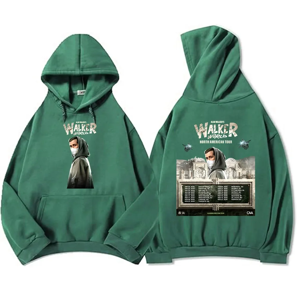 Alan Walker World North American Tour 2025 Polar Winter Men's/Women's Hooded Sweatshirt Comfortable Neutral Hip Hop Sweatshirt 6