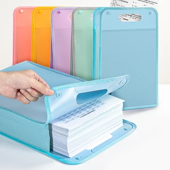 Professional A4 Portable Briefcase Bag - Durable, Self-Seal File Organizer with Handle for Office, School, Graduation 1