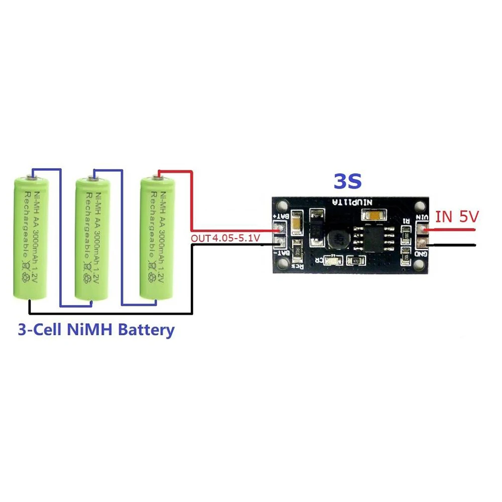 1.2v 2.4v 3.6v 4.8v 6v 7.2v 8.4v 9.6v 1-8 Cell Nimh Nicd Battery Dedicated Charger  Charging Module Board - Integrated Circuits - AliExpress
