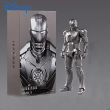 

Disney Marvel Iron Man MK1 MK2 MK3 MK4 MK5 MK6 MK7 Gift box Action Figure Ironman Mark 2 Avengers Tony Stark Legends Toys Model