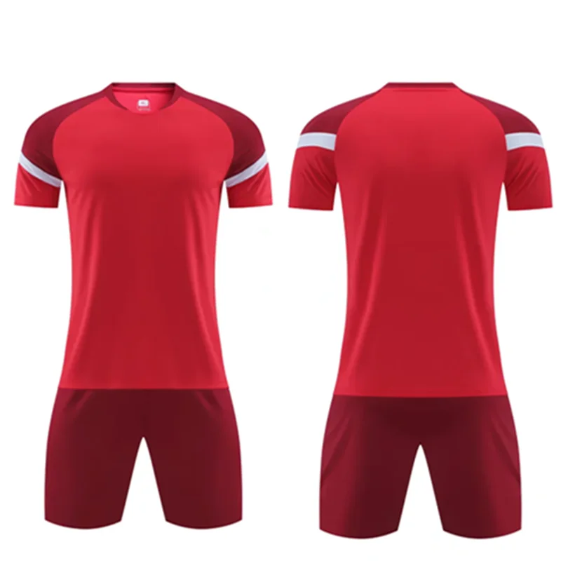 New Club Children Soccer Jersey Football Uniform Sport T Shirt Quick Dry Soccer Training Clothes 4-13years