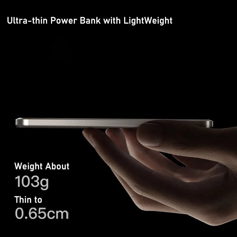 10000mAh 슬림 마그네틱 보조배터리 고속 충전 미니 무선 휴대용 충전기 아이폰 16 15 14 파워뱅크 5000mAh