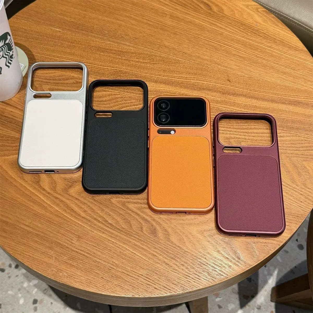 Leather Matte Back Cover - Enhanced Protection