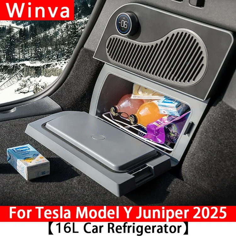 For Tesla Model Y Juniper 2025&Model Y 2020-2024 16L Trunk Compressor Cooling Fr