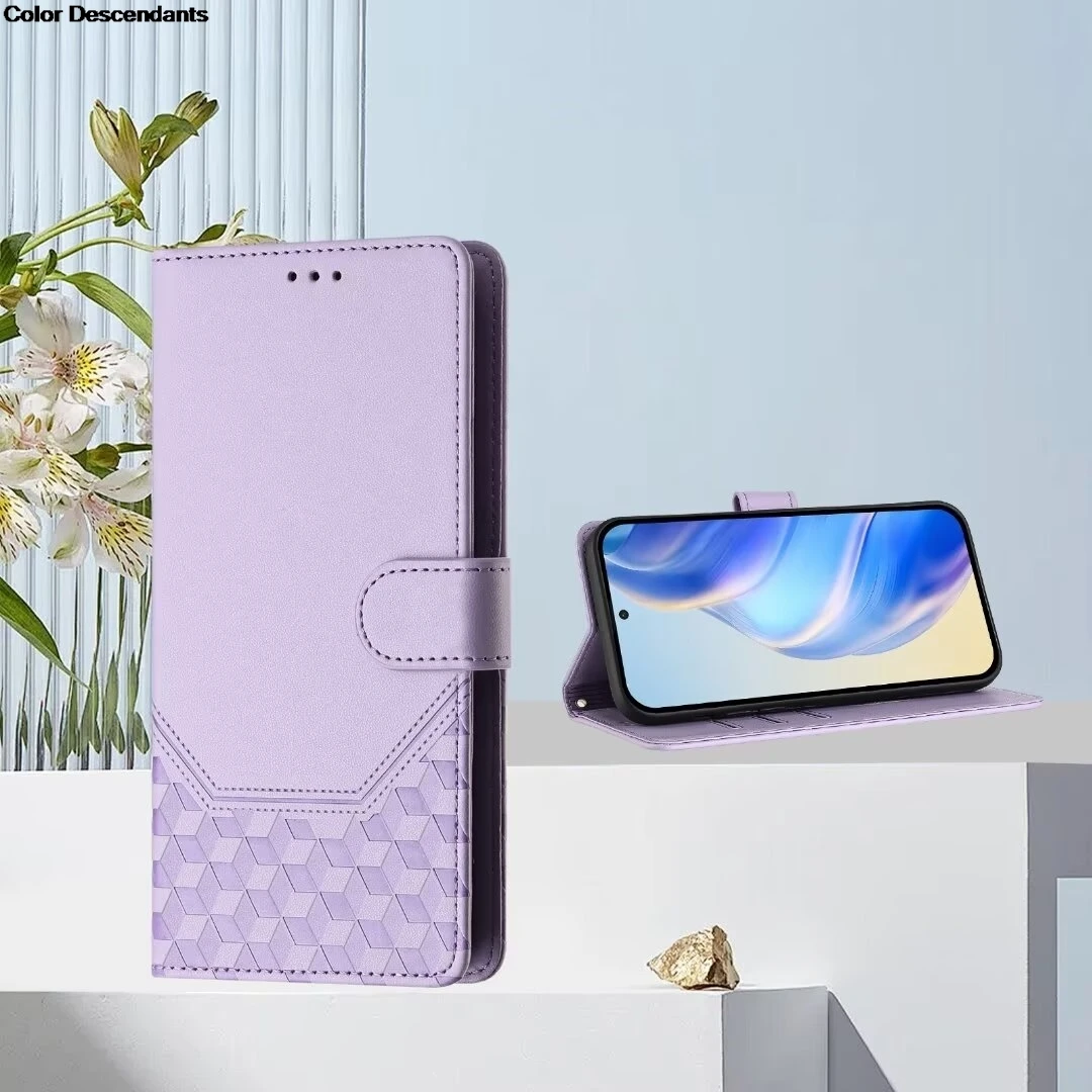Premium Flip PU Leather Wallet Phone Case with Card Slot and Book Cover Design