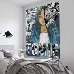 Retro Cool Girl Tapestry Art Decor for Bedroom, Living Room, Bar, and Outdoor Spaces (Black4)