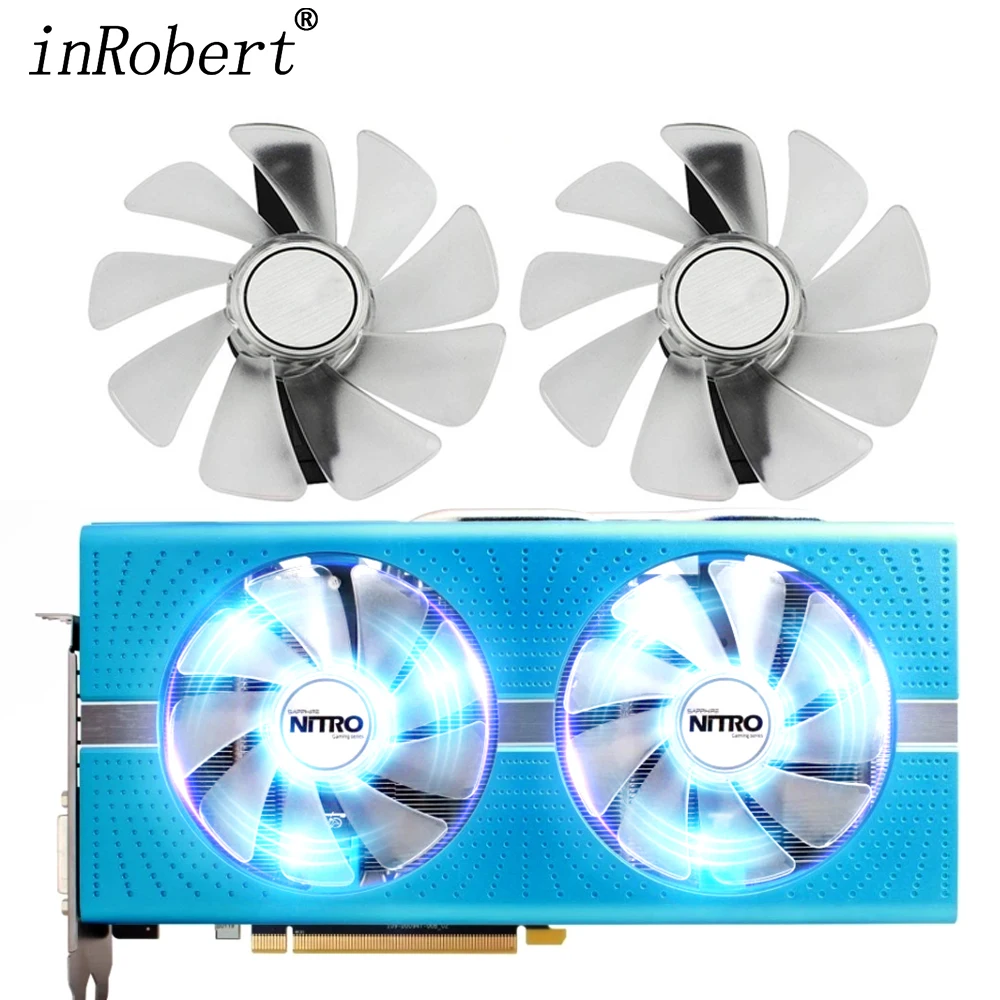 Nuovo 95Mm Replace Dc12V Ventola Di Raffreddamento Sostituire Per Sapphire Nitro Rx480 8G Rx 470 4G Gddr5 Rx570 4G / 8G D5 Rx580 8G Oc Cpu Cooler