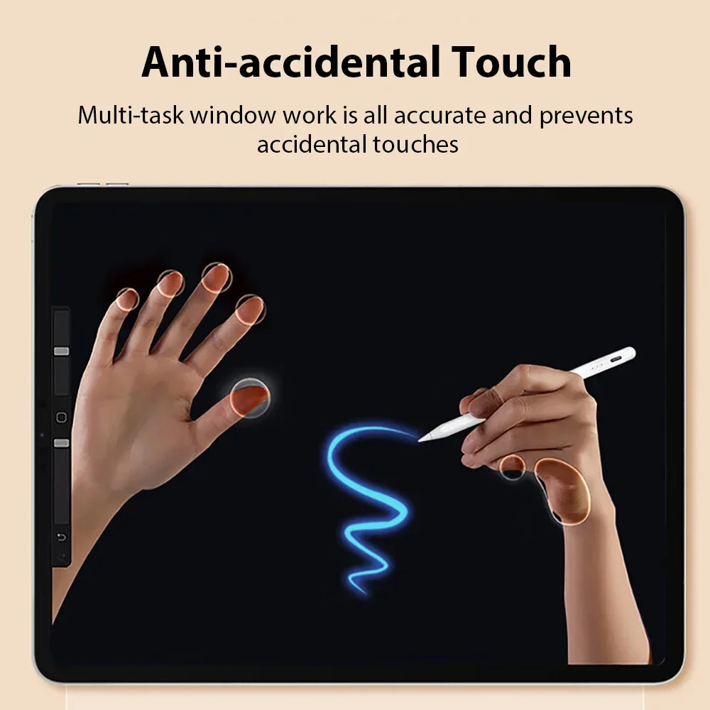 Universal Stylus Pen For Huawei Redmi Android Tablet Phone For Samsung Galaxy Tab A9 A9+ S9 S8 Rechargeable Tilt Sensitivity Pen 2