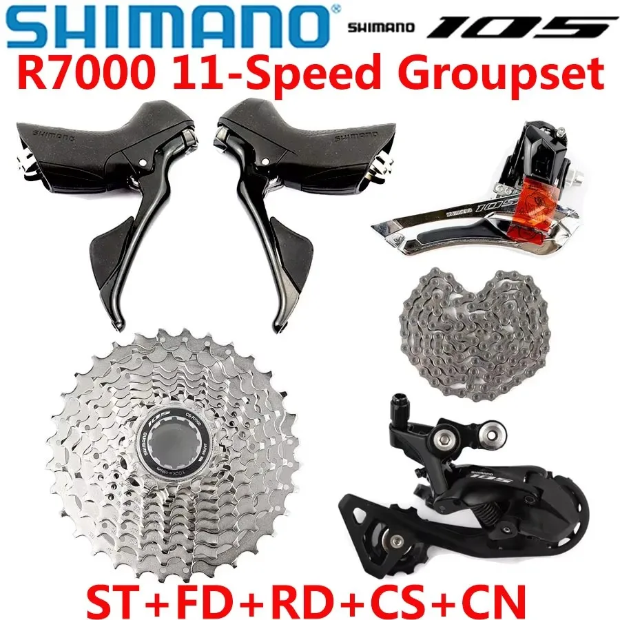 11 Speed Groupset 105 Groupset R7000 Shimano 105 Rd R7000 Rear