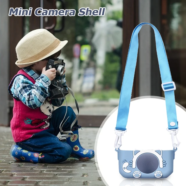 Kids Toys Camera Cute Cartoon Silicone Protective Case HD 1080P Video Digital Camera Toys for Children Kids Gifts 1