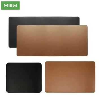 MIIIW Large Leather Cork Mouse Pad
