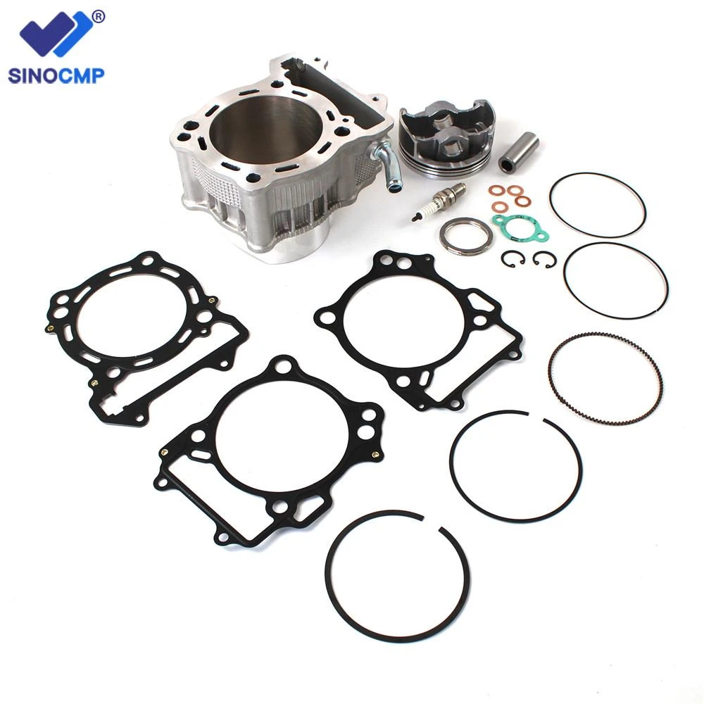 94mm Cylinder Piston Gaskets Top End Rebuild Kit w/ Spark Plug 11191