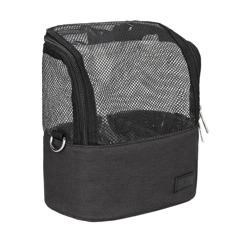 

Travel Friendly Cosmetic Brush Holder with Design for Easy Organization