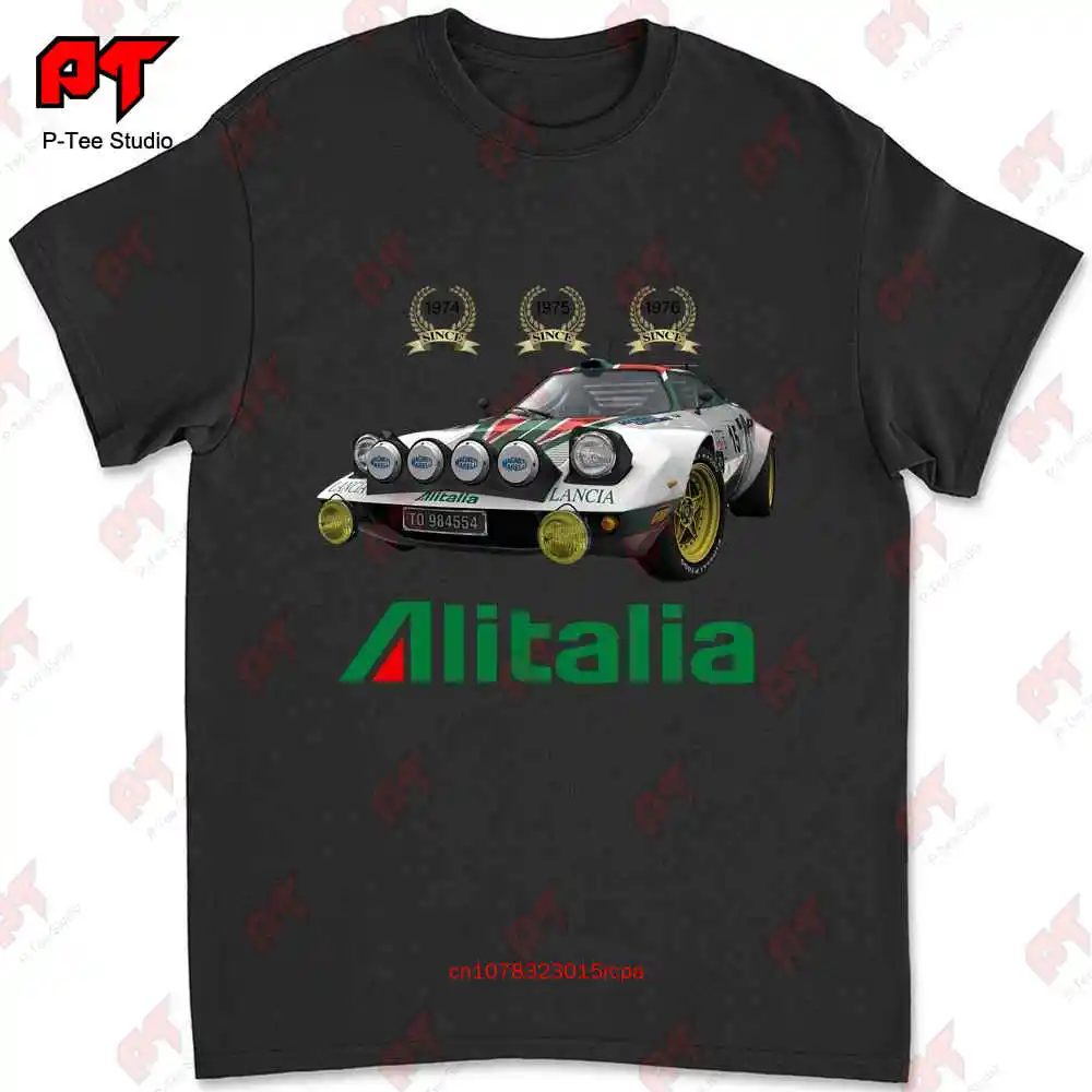 Ралли гонки Lancia Stratos Hf Group 4 футболка GJDX
