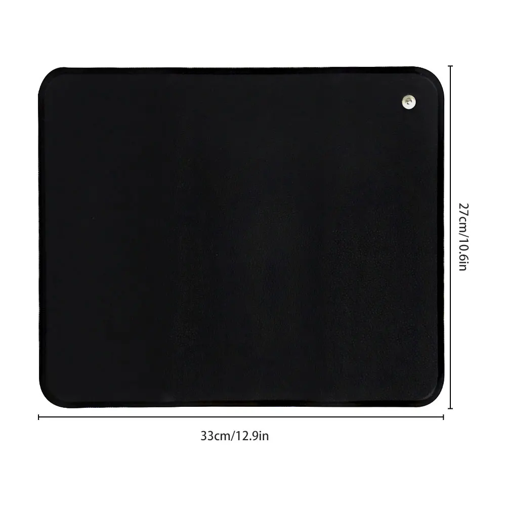 Grounding Mat Mouse Pad Conductive Vegan Leather 15 FT Connection cord Included for Home office Earth Connected Wellness Balance