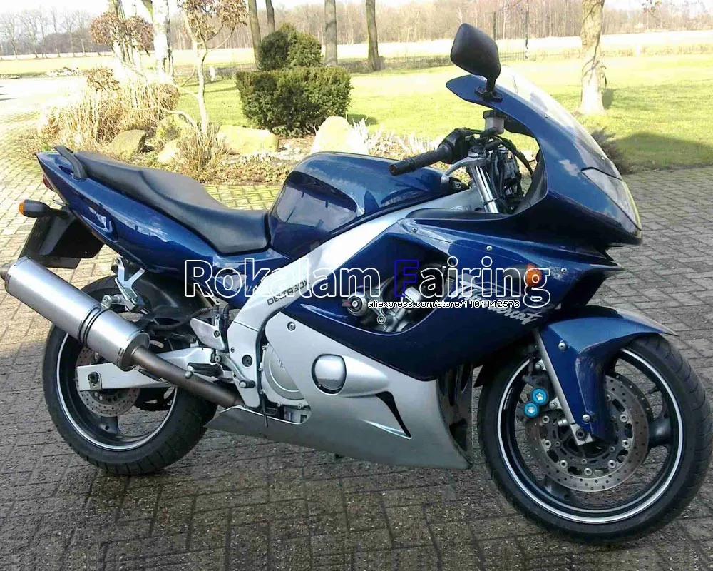 Clips De Fixation pour Vis De Fixation en Aluminium Bleu/Rouge/NOI Noir Shiwaki Kits De Vis pour Carénage De Moto Complet pour Yamaha YZF 600R 1997 1998-2007 