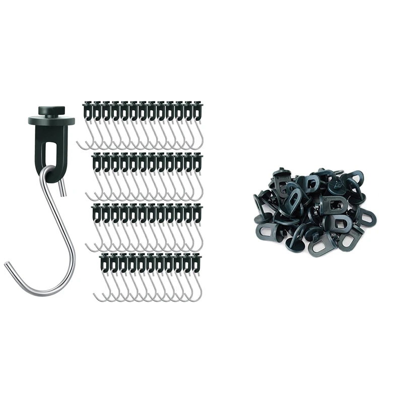 

Greenhouse Hooks Hanger, Plastic Greenhouse Twists Clips Fixing Clips Greenhouse Insulation Accessories