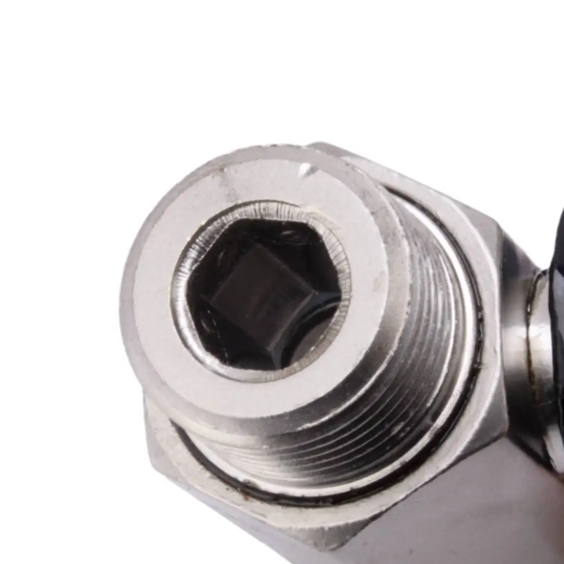 3/8'' Male To Female Mini Ball Shut-Off Switch Valve Carbon Steel
