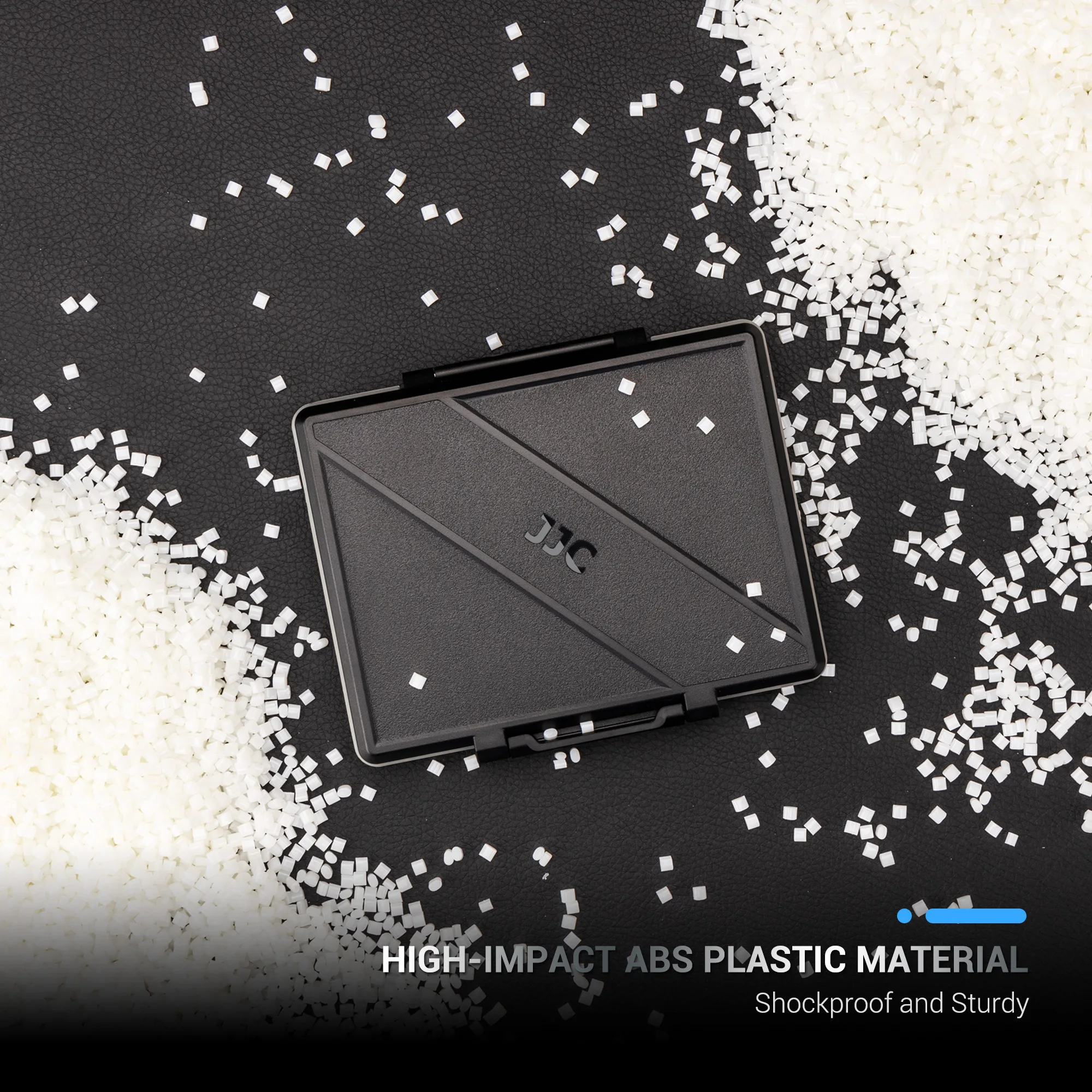 SSD Case 2-Slot Compact 2.5 SSD Holder Shockproof 2.5" Internal Solid State Drive Storage Box Containe Protection Waterproof 6