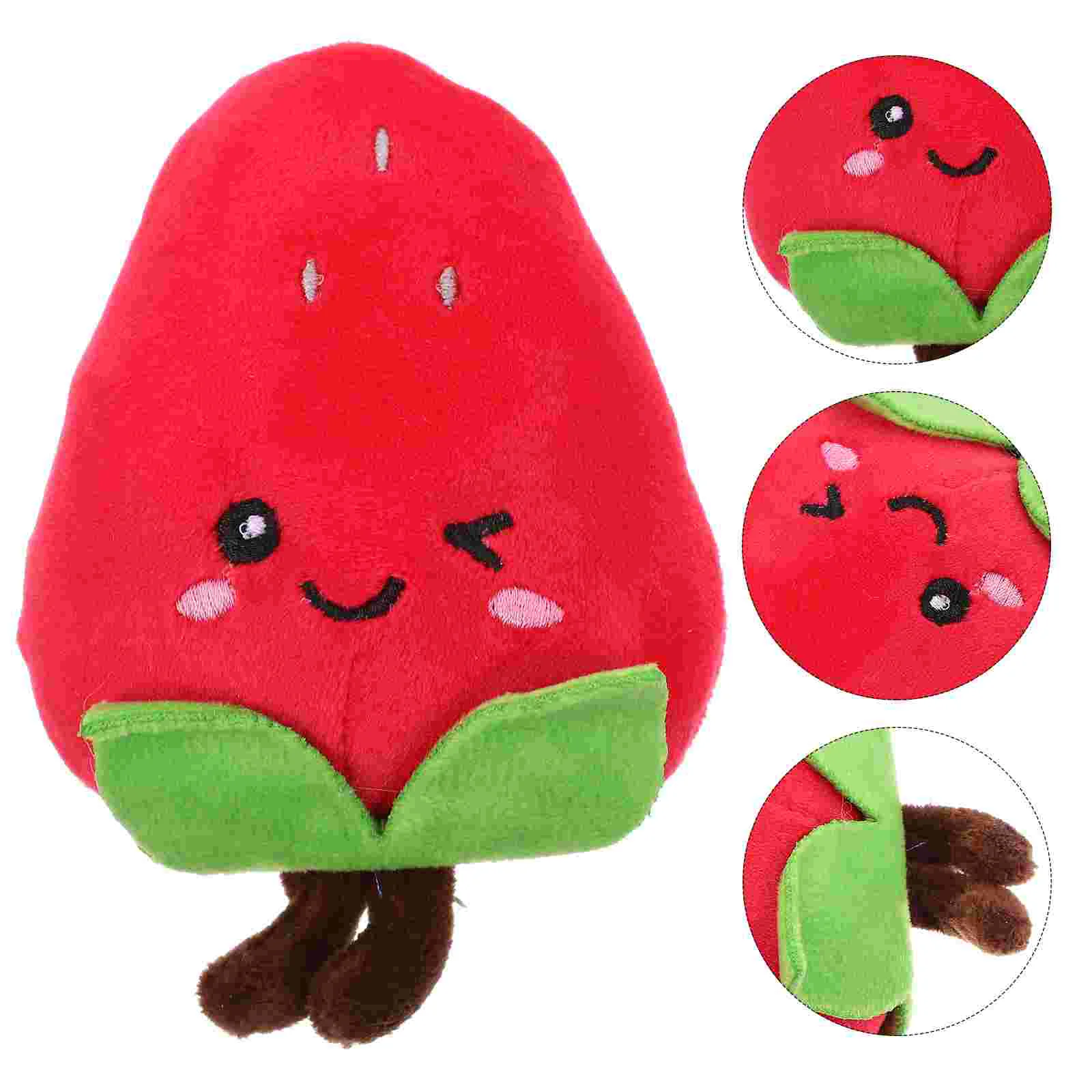 바늘 수집기 퀼팅 패드 딸기 DIY 바느질 공예 핀 쿠션, 과일 쿠션, 면 사랑스러운 핀츄 거치대
