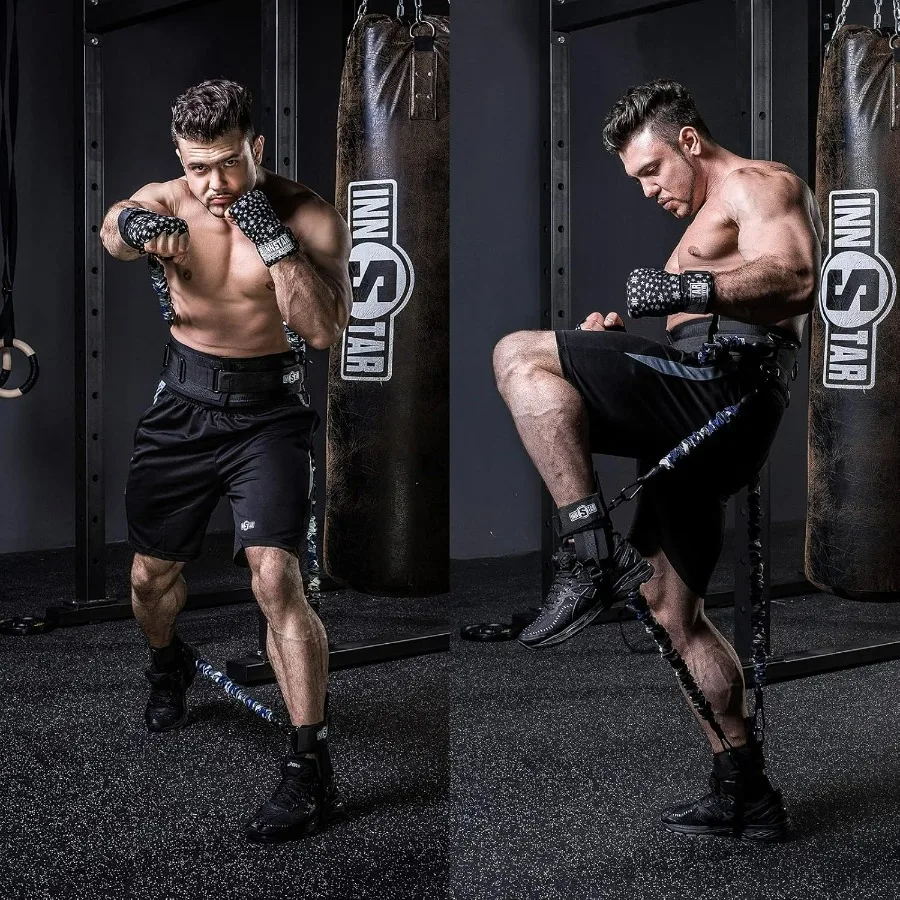 Vertical Jump Trainer Leg Strength Resistance Bands Set for Basketball Triple Jump Football Volleyball Training Provide of Custo