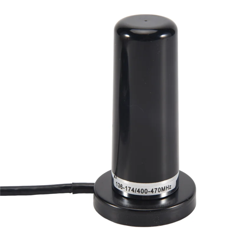 NEW-Oppxun 미니 듀얼 밴드 VHF UHF HH-N2RS 안테나 자석 마운트 포함 5M RG316 케이블 차량용 모바일 무전기 QYT TYT