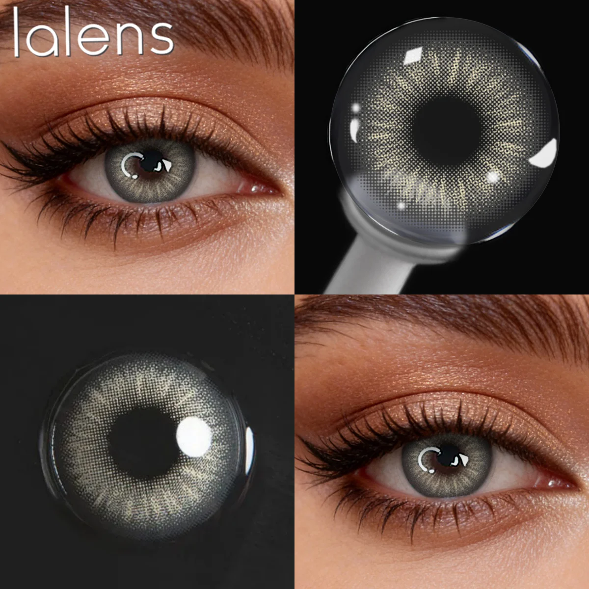 Lalens Trendy Beauty Lenses - Natural Colored Contacts for Daily Wear & Casual Elegance