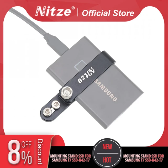  Nitze T7 SSD Holder for Samsung T7 SSD - N42-T7