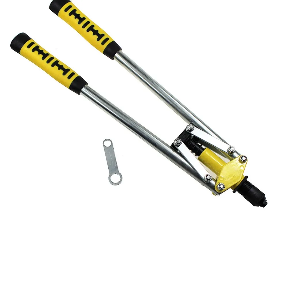 Double Core-Pulling Hand Riveter Gun 1set Manually Pull Rivet Gun Pull Cap Willow Rivet Hand Tools