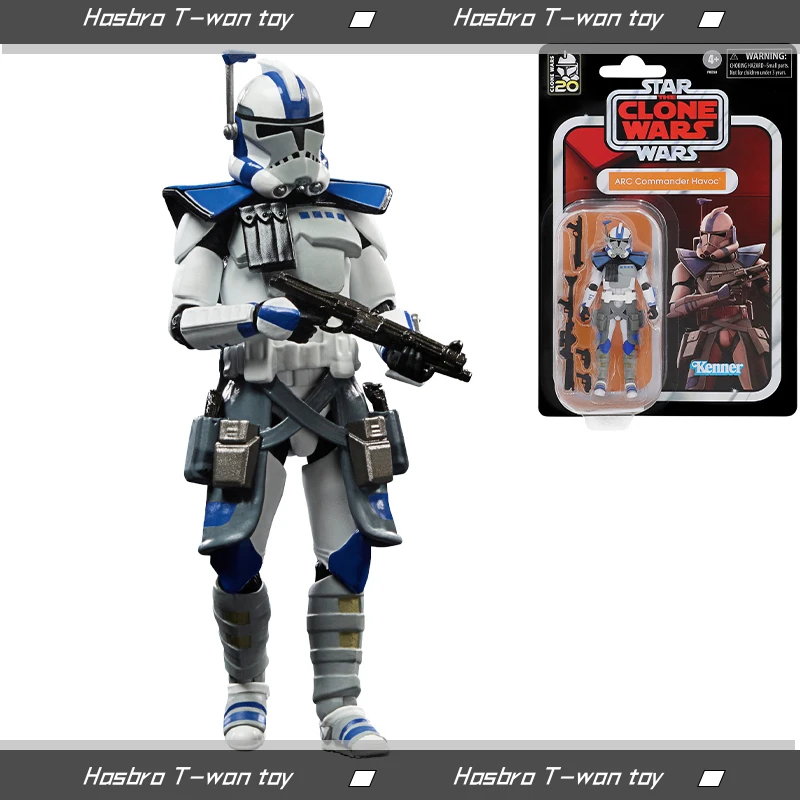 

In Stock Hasbro Star Wars The Vintage Collection Arc Commander Havoc Action Figure 5 Accessories Premium Collectible Toys