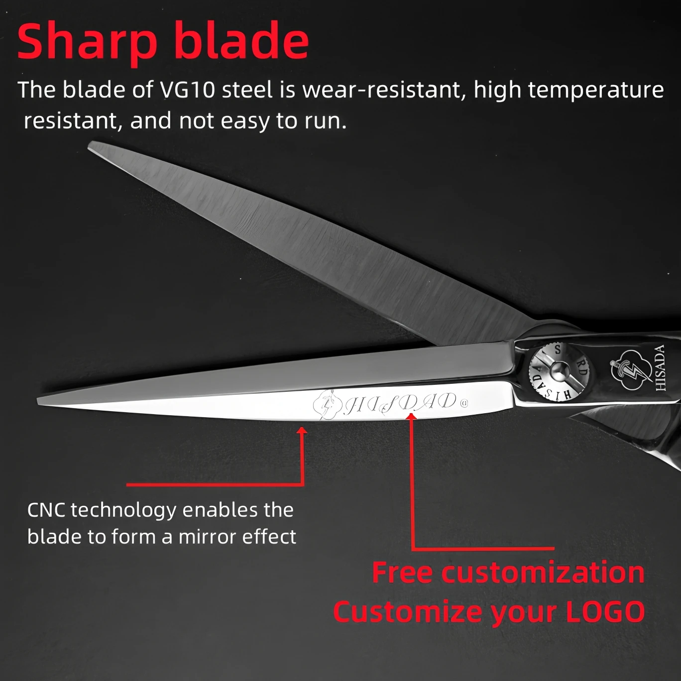 HISADA professional hair scissors