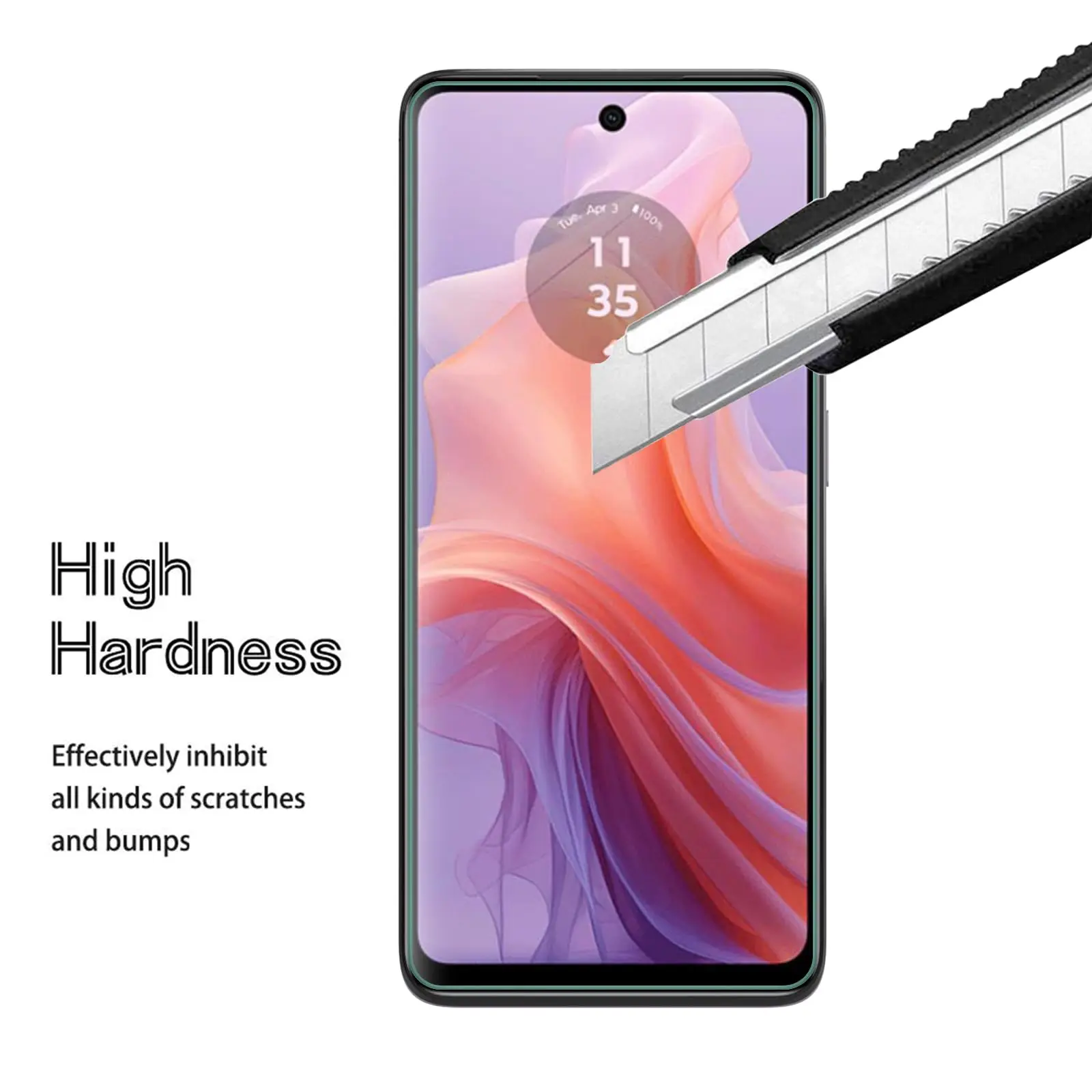 Premium Tempered Glass Screen Protector - 9H Hardness, HD Clear, Anti-Scratch