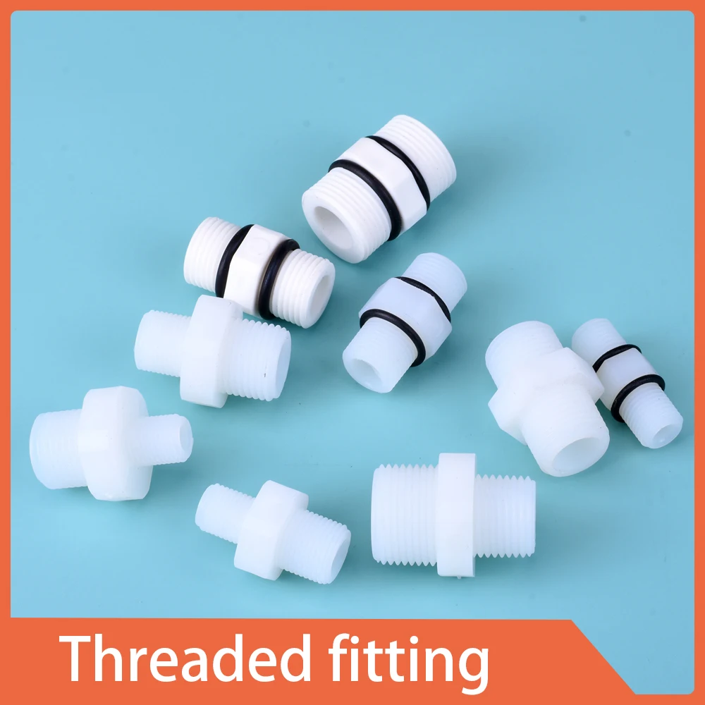 Plastic-Pipe-Fittings-1-4-3-8-1-2-3-4-Male-Thread-Quick-Connector ...