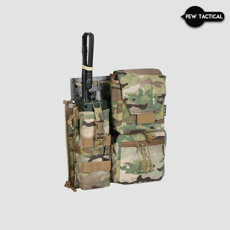 PEW TACTICAL SS STYLE MOLLE BACK PANEL for LV119 OVERT TEGRIS 1