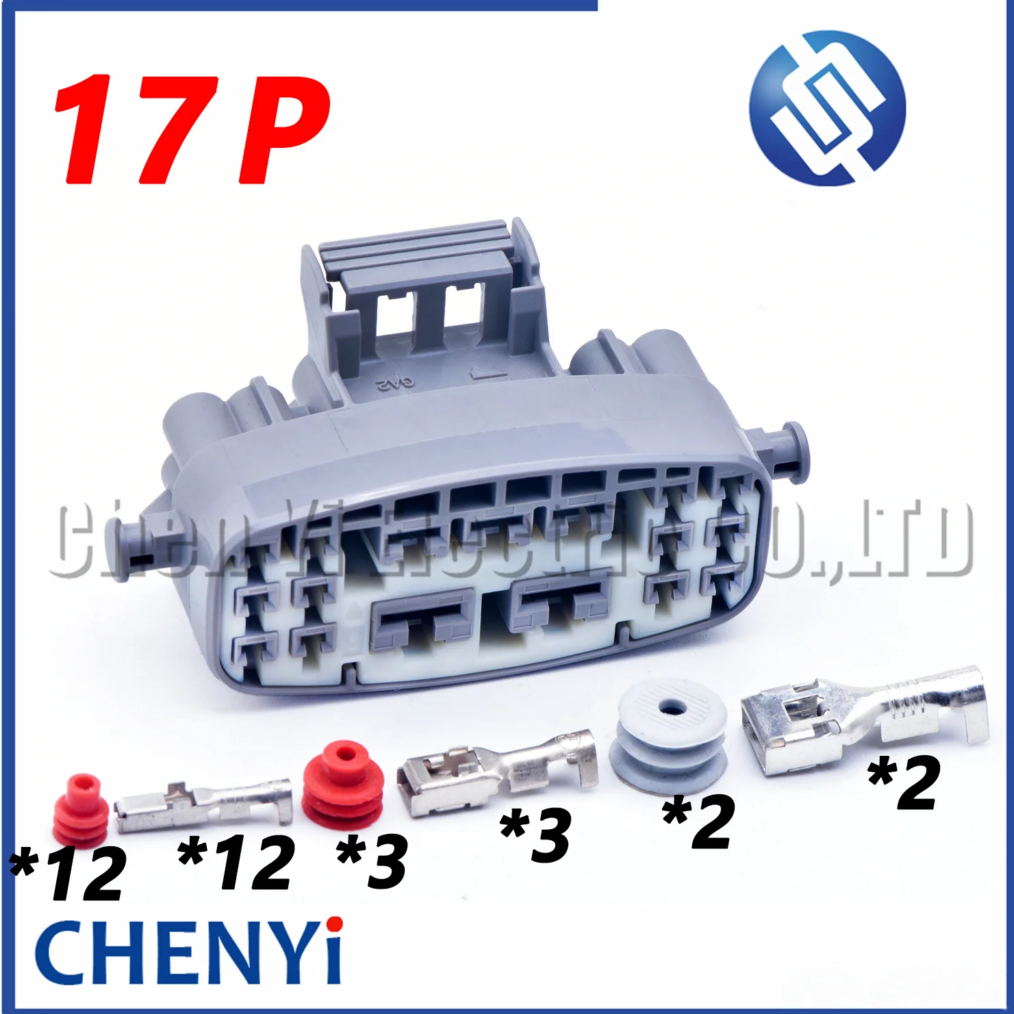 Conector impermeável composto fêmea, plugue fêmea do