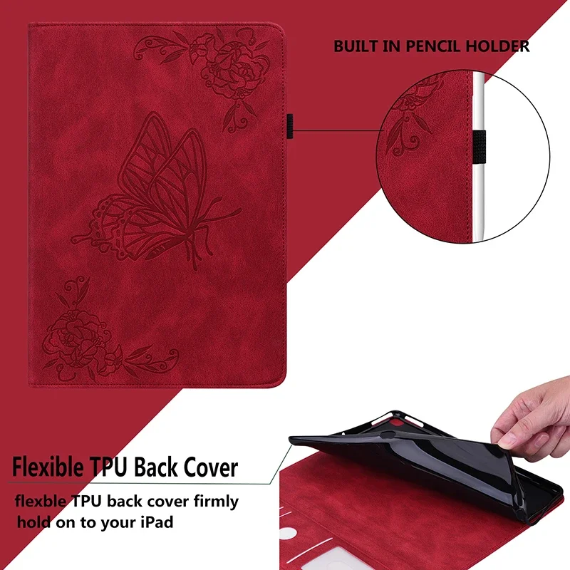 Premium Leather Tablet Case - Universal Fit Cover