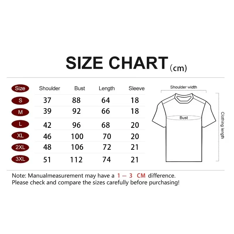 Unisex Fashionable Patterned Short Sleeve T-Shirt