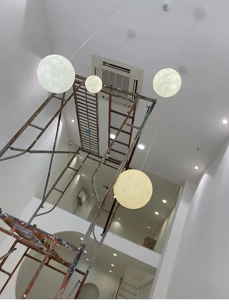 Nordic Moon LED Pendant Light 4