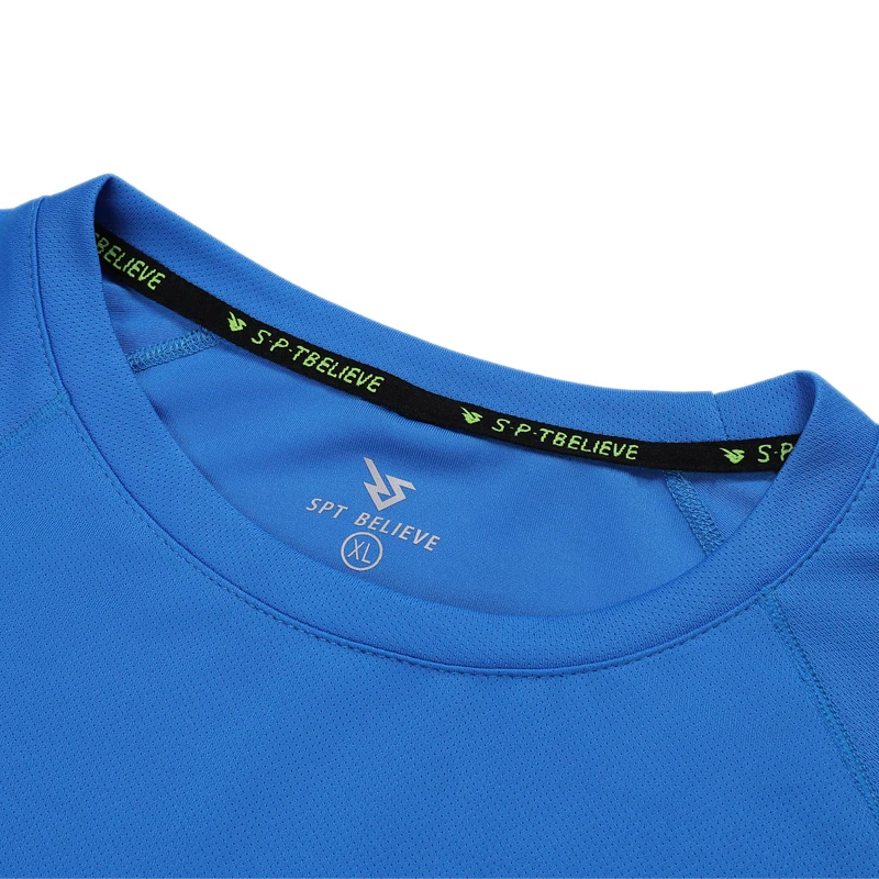 Sports quick drying long sleeved T-shirt with printed for men and women's breathable team uniform embroidery