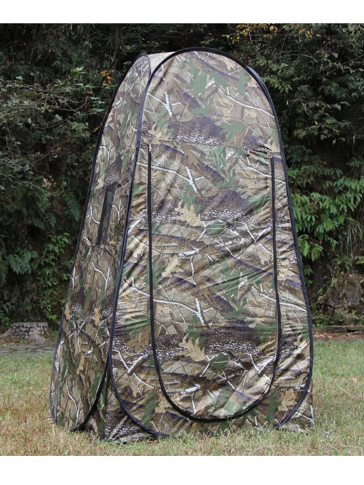 Single Person Portable Privacy Shower Toilet Camping Pop Up Tent Camouflage UV Function Outdoor Dressing Photography Watch Bird camping tent portable shower tent portable tent
