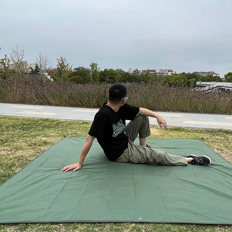210D Picnic Mat Floor Seat Water Proof Four Corner Reinforcement Oxford Cloth Tent Moisture-proof Mats Multifunctional