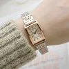 Watches for Women Rectangular Roman Scale Ladies Steel Strap Watch Fashion Trend Thin Strap Quartz Wristwatches Relogio Feminino 4