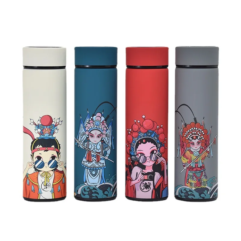 500ml 304 Stainless Steel Insulated Water Bottle Outdoor Portable