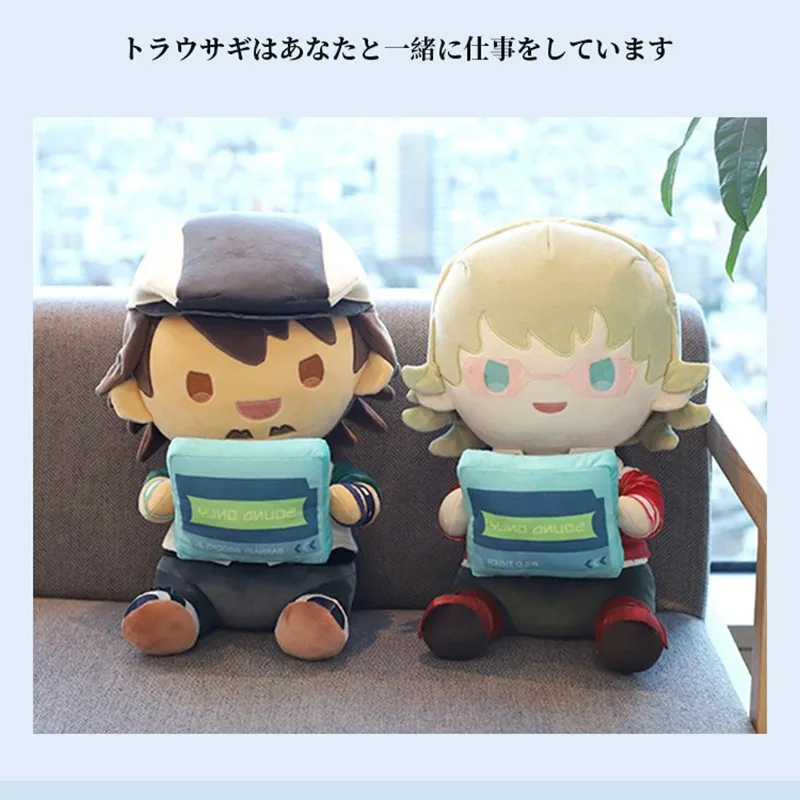 

MOVIC 38CM Large Size Stuffed Plush Dolls Anime TIGER & BUNNY Kotetsu T. Kaburagi Barnaby Brooks Jr. Fans Kids Collectible Gifts