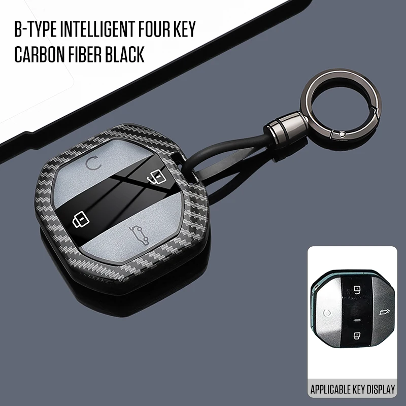 Guscio Protettivo in ABS per Chiave Auto Chery Jetour 2025 T2 Traveler T1 2025+ con Portachiavi e Accessori per la Protezione della Chiave - Image 5