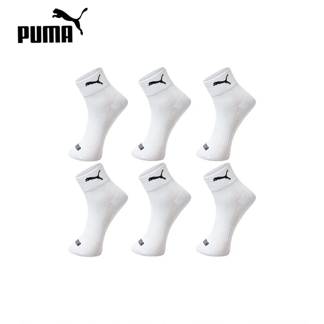 Puma-Calcetines deportivos transpirables para hombre y mujer, medias  clásicas e informales con logotipo de Color sólido, Color blanco,  100002380-003 - AliExpress