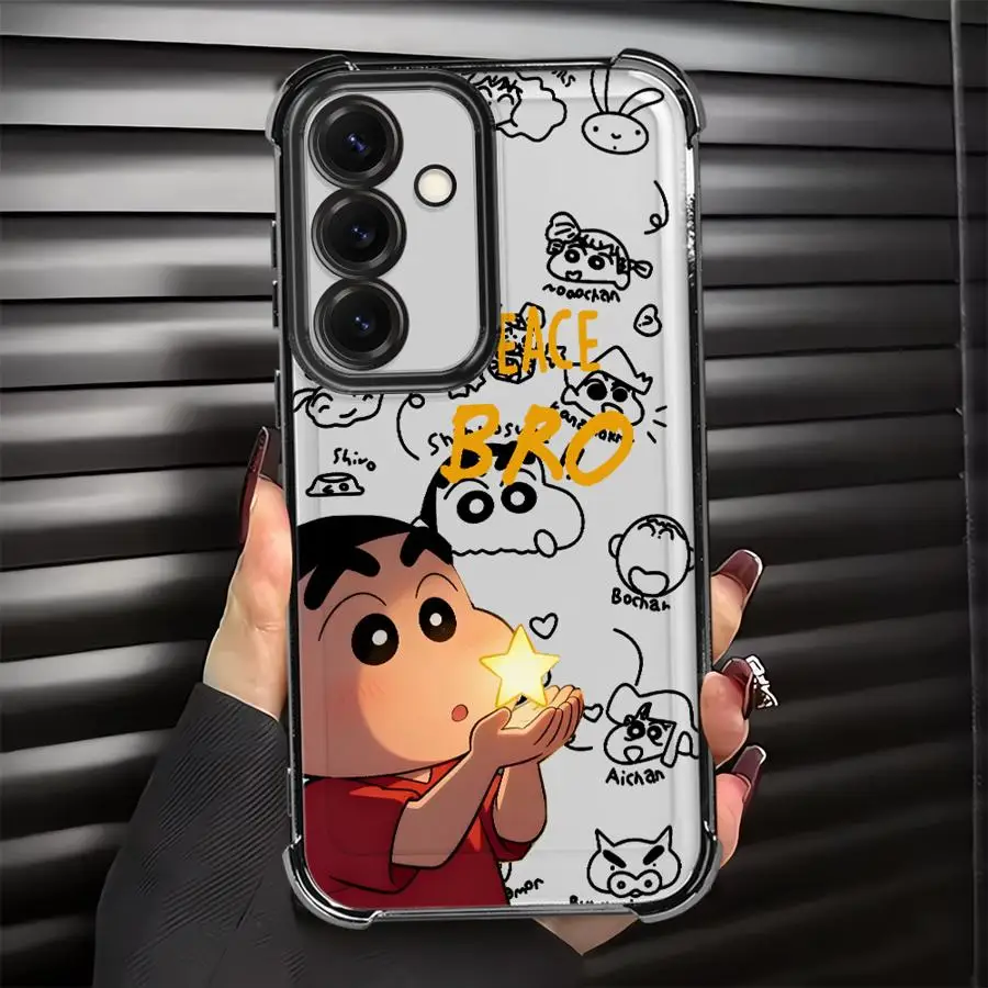 Charming Crayon Shin Chan Cartoon Phone Cover Case