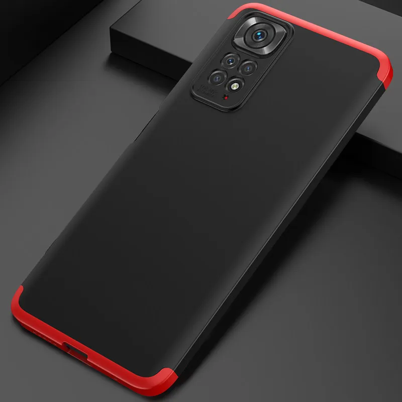 Xiaomi Redmi Note 11 4G Note11S Case 360 Full Protection Shockproof Matte Hard Cover For Xiaomi Redmi Note 11 11S 4G Global 2