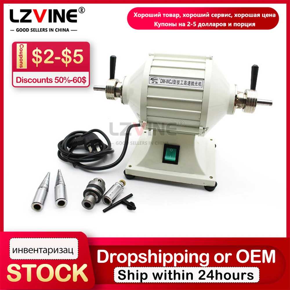 

Dental 2800r Polisher High-speed Polishing Equipment Double Head With Drill Chuck For Technician Instruments Dentistry Tool